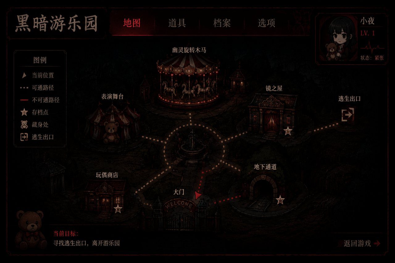 黑暗游乐园 故事片段 页面配图 6